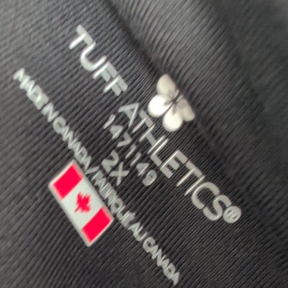 Tuff Athletics Black Leggings Size 2x - Picture 7 of 7